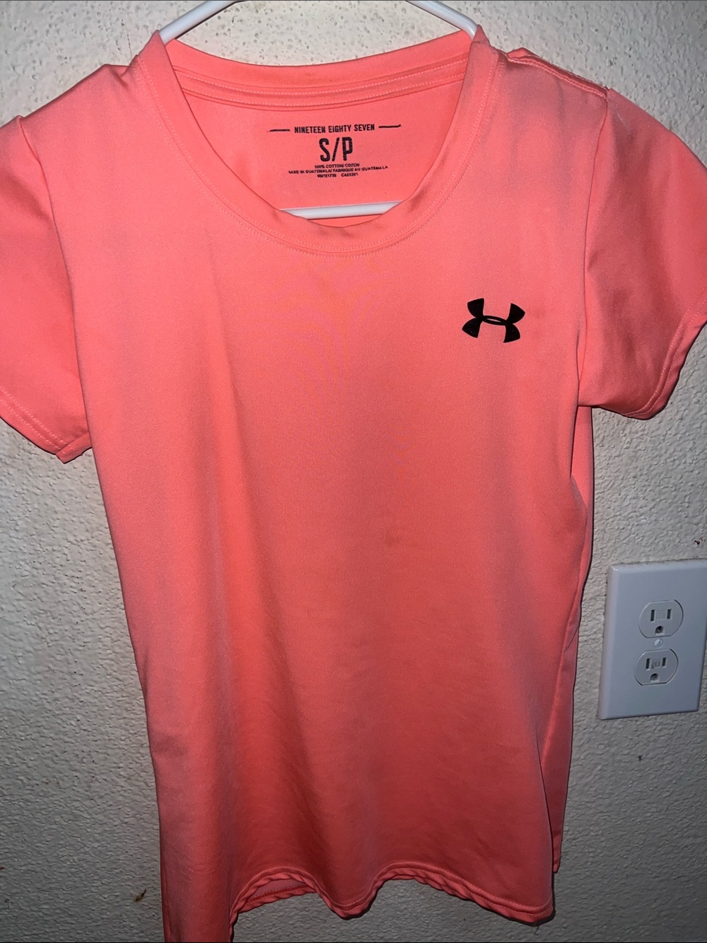 Under Armour Coral Short-Sleeve Performance Tee